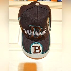 Mens Vintage Island Dreams Bahamas Adjustable Strap Hat